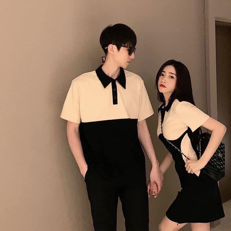 ❤️Set đồ đôi áo nam + váy siêu xinh 💕