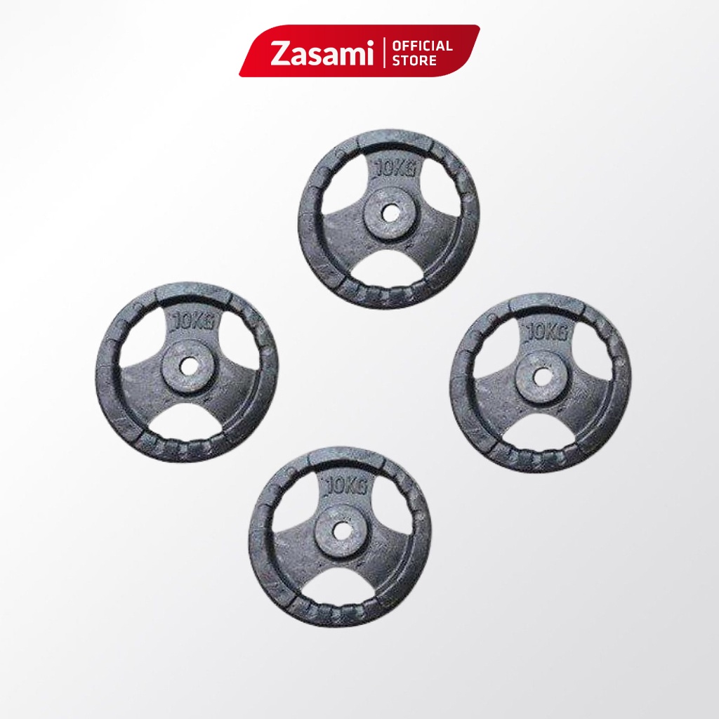 Bộ 40kg Tạ Zasami (4 Đĩa mức tạ 10kg)