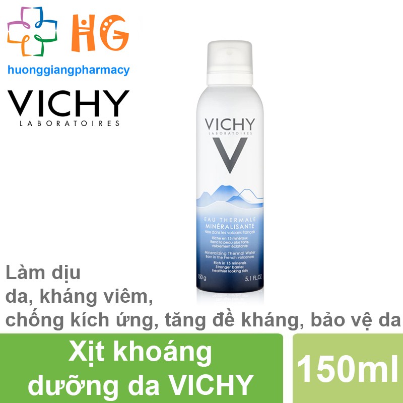 Nước xịt khoáng dưỡng da Vichy Mineralizing Thermal Water