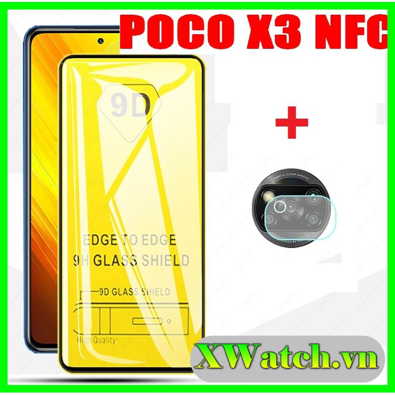 Cường Lực Full Màn Full Keo Xiaomi Mi 11 lite  Poco X3 NFC Poco X3 pro Note 10 Note 10 pro Note 11 pro plus