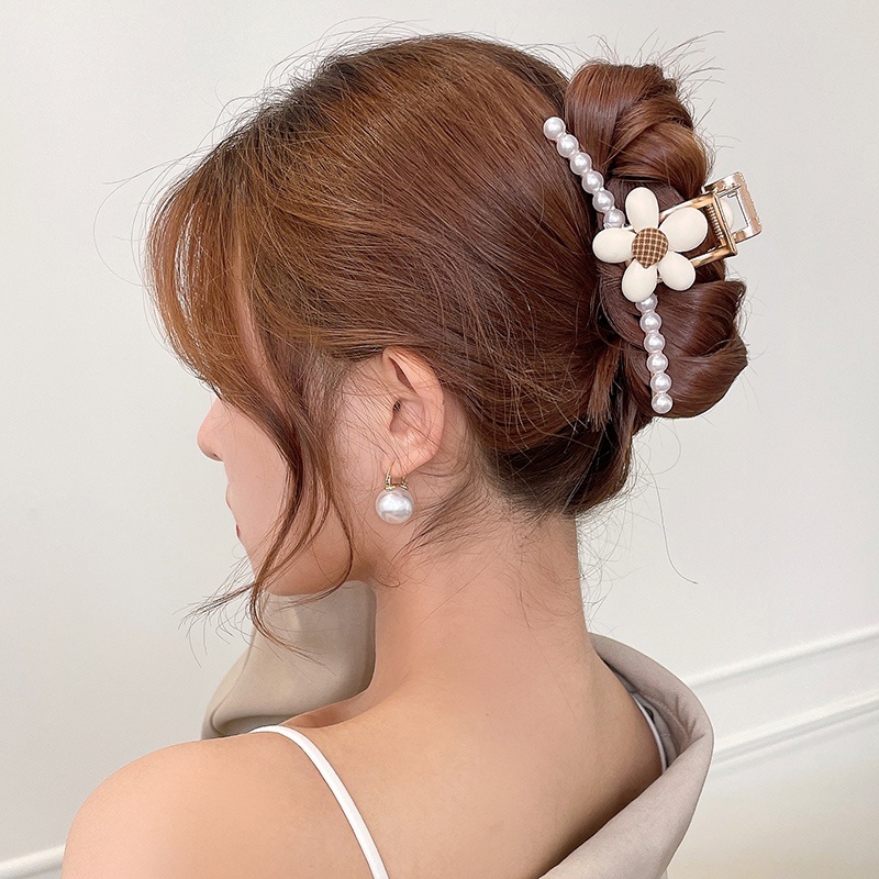 Kẹp tóc cỡ lớn phong cách Pháp thời trang thanh lịch dành cho nữ