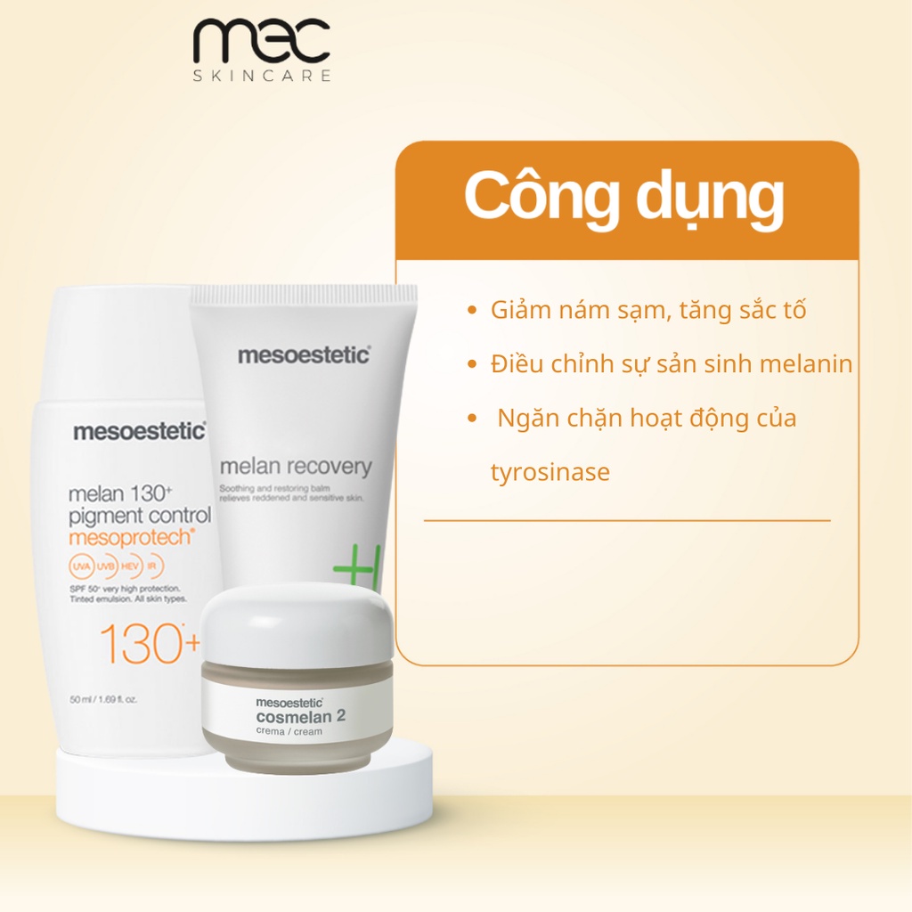 Bộ giảm nám Mesoestetic Cosmelan Pack 3 - Mecskincare