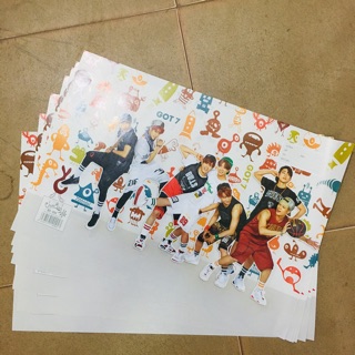 Bao vở kpop GOT7 bọc vở GOT7
