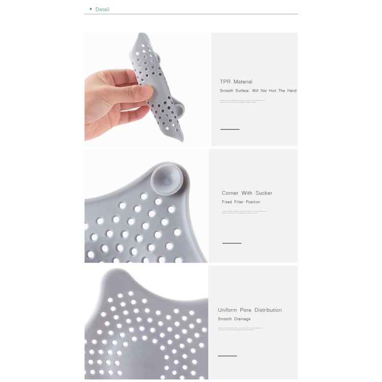 Nắp lọc rác chống tắc nghẽn ống thoát nước bồn rửa chén