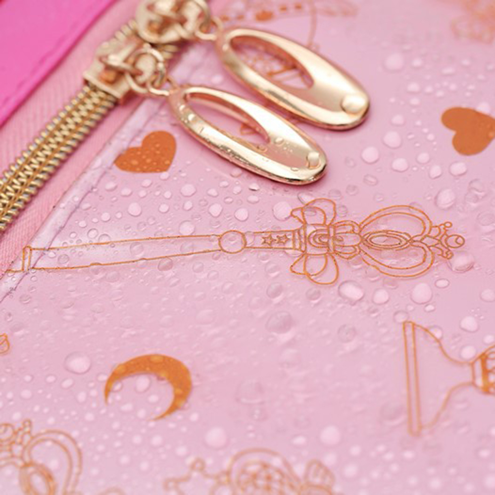 [Hàng mới về] Túi đựng mỹ phẩm họa tiết Sailor moon nhiều màu sắc đa năng