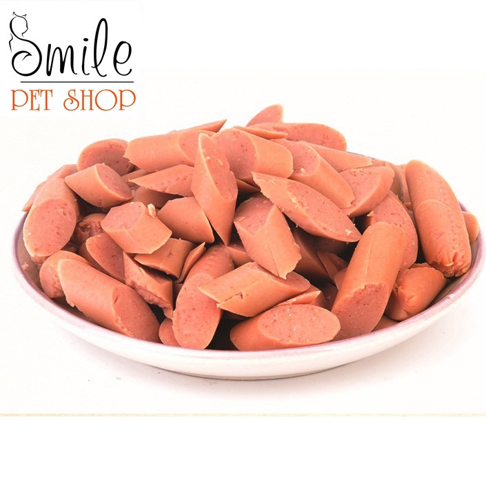 [SIÊU RẺ] Xúc xích dinh dưỡng, xúc xích thưởng cho chó mèo, hamster, thú cưng - Smile Pet Shop