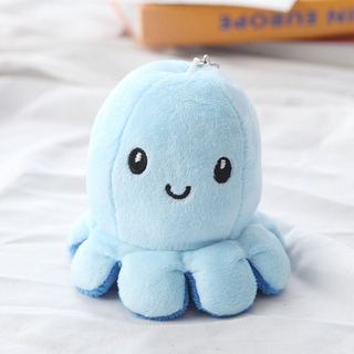 Adorable double-sided octopus keychain 9cm