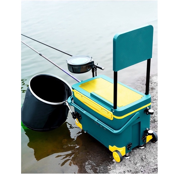 Thùng câu đài Chuxian 36L full phụ kiện mẫu mới