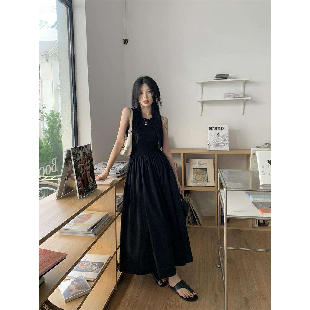 Đầm Dài Không Tay Ôm Eo Thời Trang Mùa Hè Dành Cho Nữ