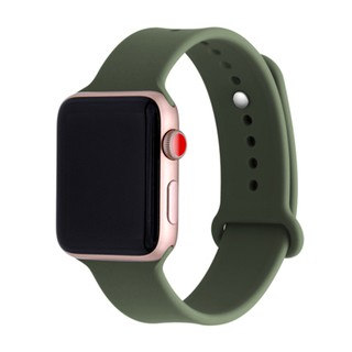 Dây đeo silicon cho Apple Watch 38mm / 40mm hiệu Kakapi - Hàng chính hãng