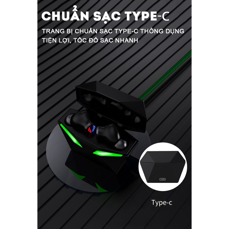 Tai nghe bluetooth 5.3 gaming Y28 tai phone không dây nghe nhạc nhét tai thể thao chơi game không độ trễ chống ồn