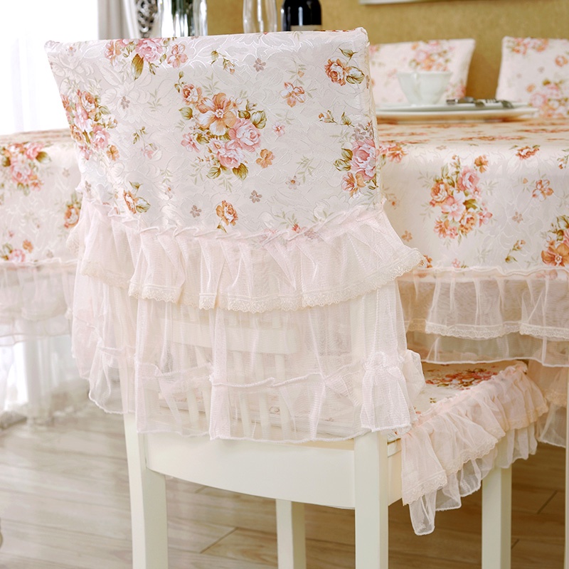 Khăn Trải Bàn/Ghế Phối Ren Đa Năng Họa Tiết Ren Đẹp Mắt
