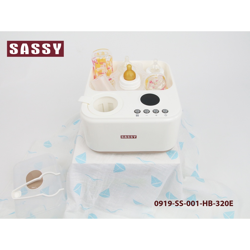 Máy Tiệt Trùng Bình Sữa và Hâm Sữa 2in1 Sassy