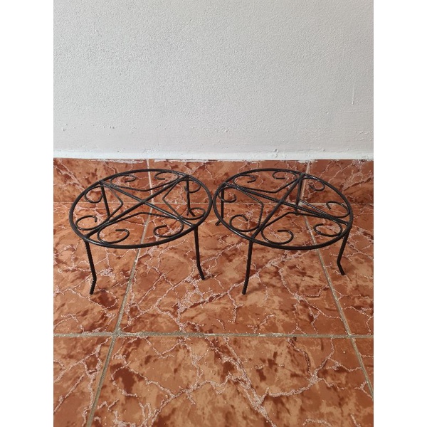 Đế tròn , đế chậu cây cảnh, đế sắt đen sơn tỉnh điện, đế kê đa năng