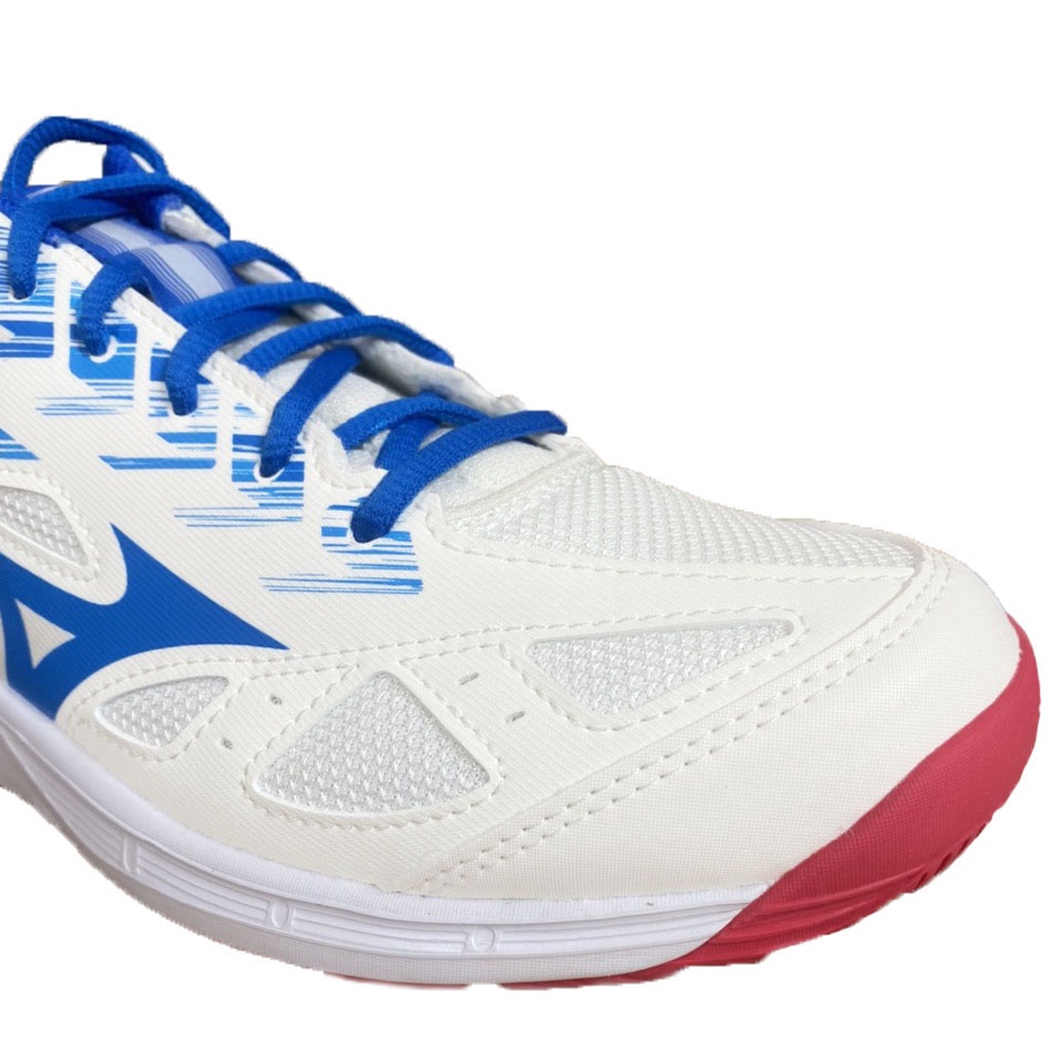 Giày cầu lông Mizuno nam chính hãng Sky Blaster 2 71GA204510 màu trắng xanh