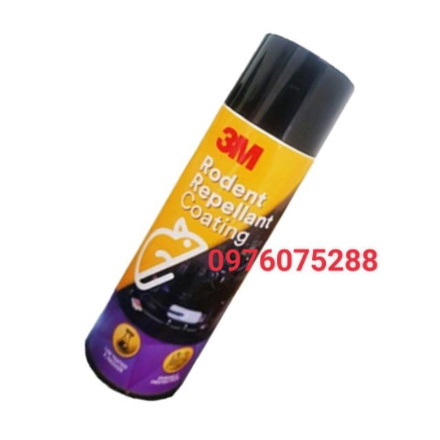 Chai xịt chống chuột vô xe ôtô 3M Rodent Repellant Coating 250g