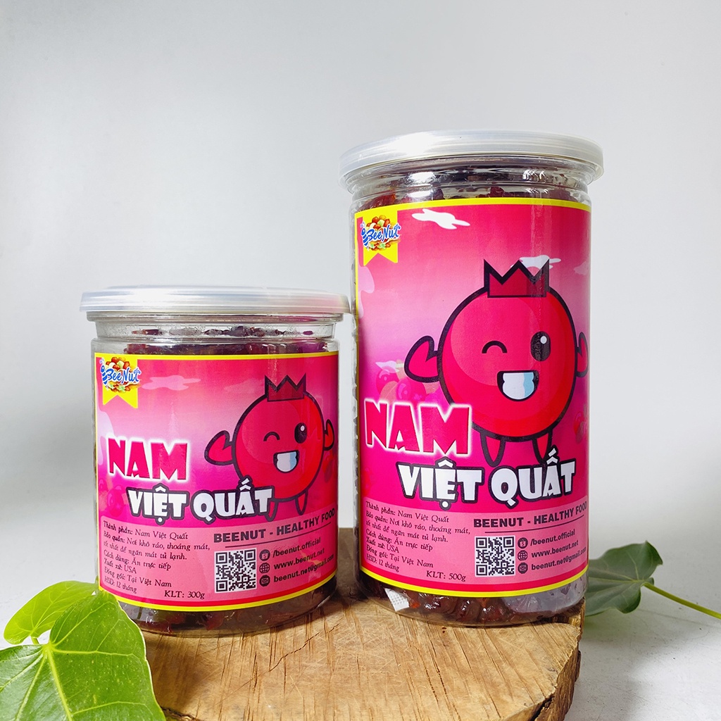 [Mã GROSALE1 giảm 8% đơn 500K] Nam việt quất sấy khô 500g, Cranberry không đường Ăn vặt mẹ bầu - Trái cây sấy BeeNut