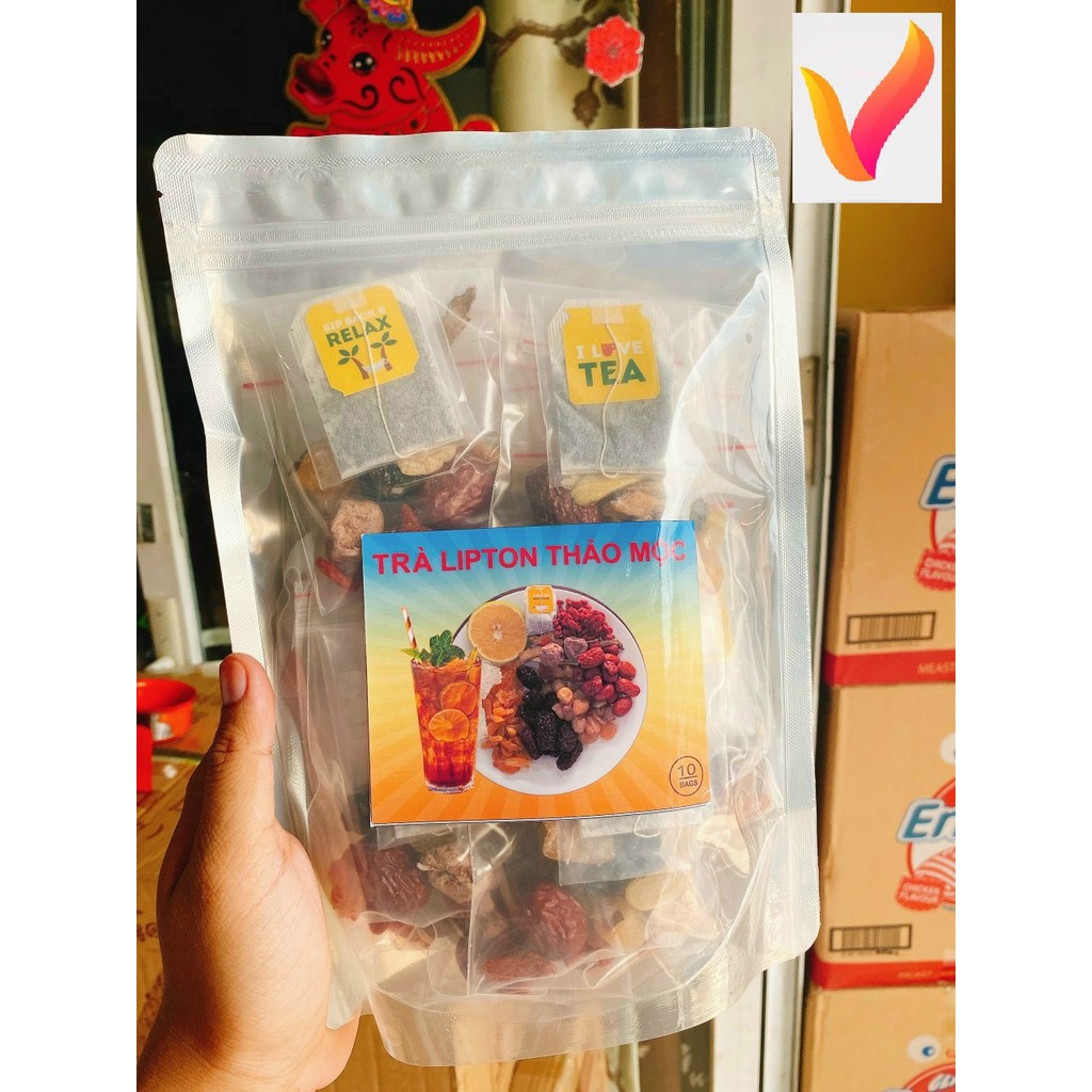[Mã GROXUAN1 giảm 8% đơn 150K] set 10 gói trà lipton thảo mộc cam thảo xí muội (1142) | BigBuy360 - bigbuy360.vn