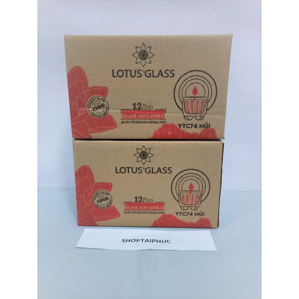Ly thủy tinh cao cấp - VIỆT TIỆP - 50ml 70ml