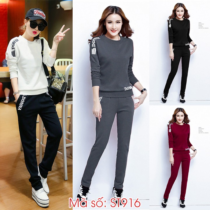 Set nguyên bộ đồ thể thao DONNA