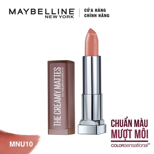 [HB Gift] Son lì mịn môi Maybelline Color Sensational Creamy Matte 3.9g | BigBuy360