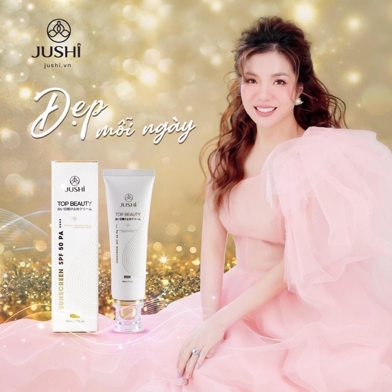 Kem Chống Nắng Top Beauty Jushi Việt Nam Kem Dưỡng Chống Nắng Nhau Thai Cừu Công Nghệ Nhật Bản