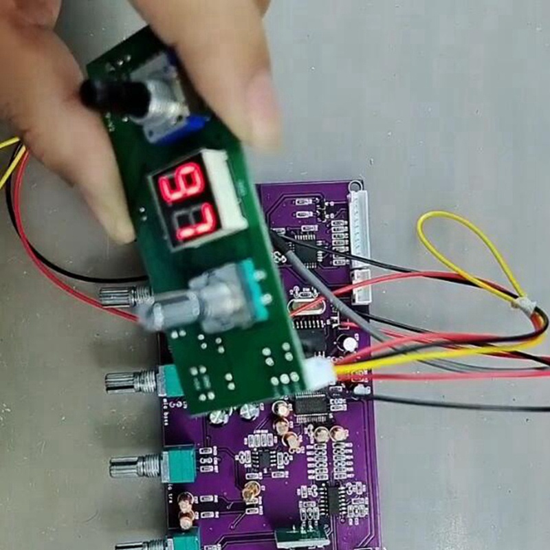 DSP Digital Reverberation Karaoke Reverb Board KTV Mixer Effector Anti-Whistling Module Multi-Sound Effects
