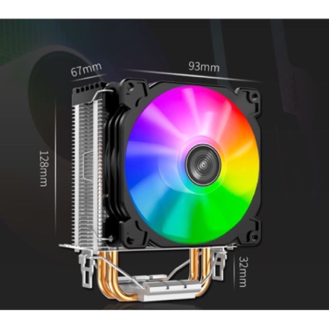 Tản nhiệt khí Cr1200 Fan LED RGB Phù Hợp Nhiều Socket