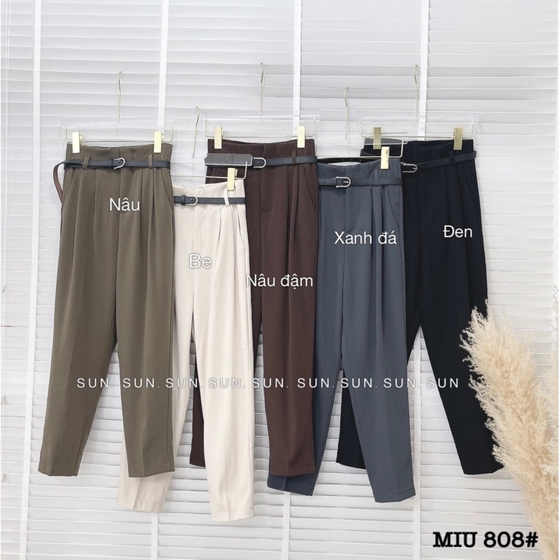 Quần baggy 808 tặng đai