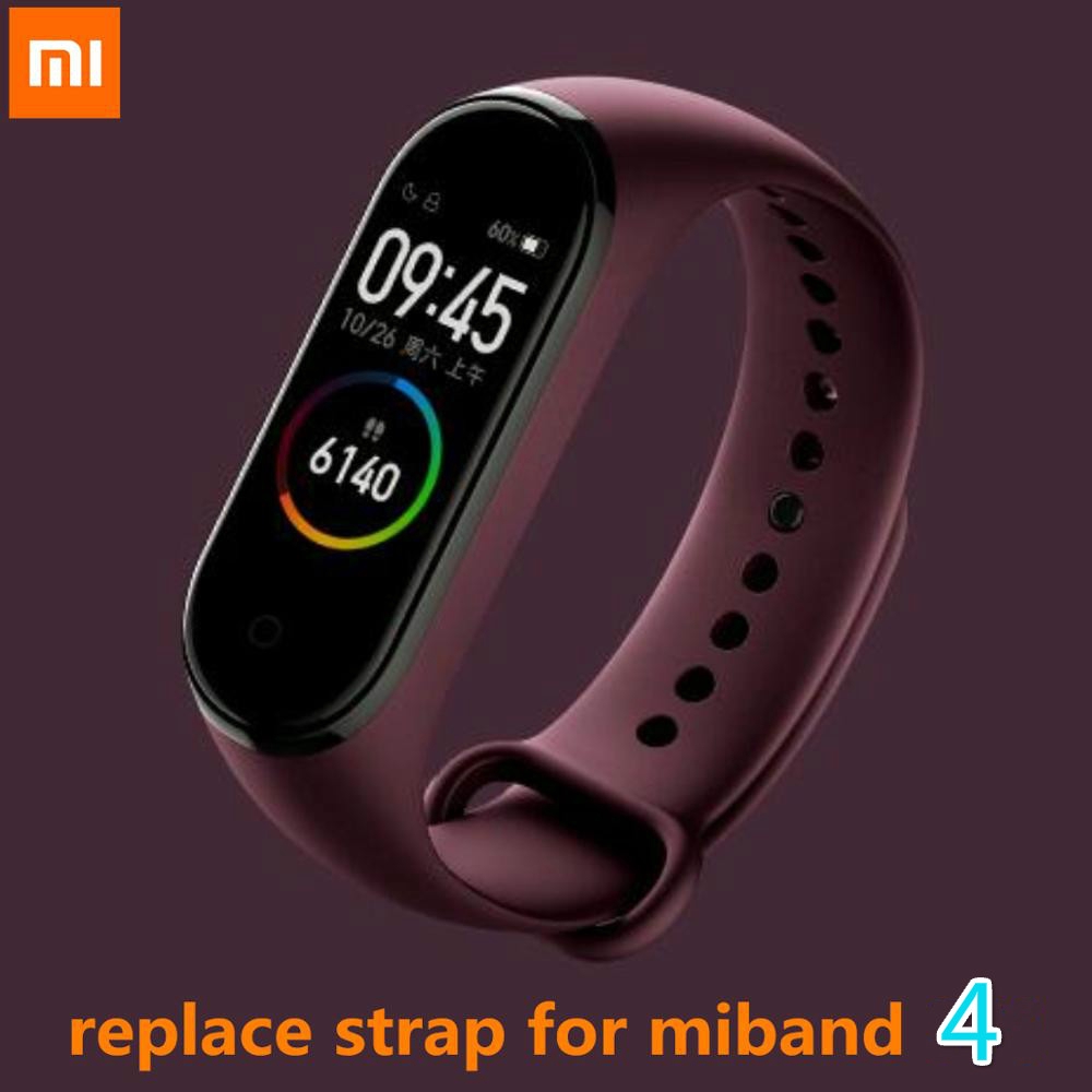 Dây Đeo Silicone Thể Thao Cho Vòng Đeo Tay Thông Minh Xiaomi Miband 6/5/4/3 /NFC 6/5/4/3 Miband4/3