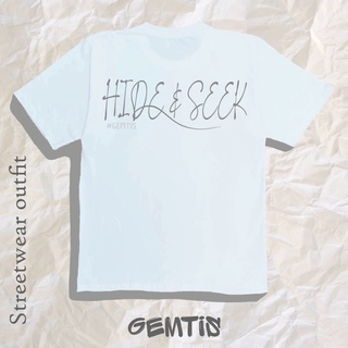 Áo thun unisex Hide & Seek chất cotton 4 chiều oversized.