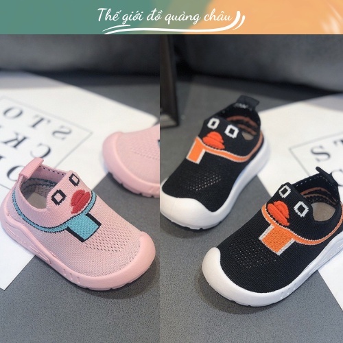 Giày Thời Trang Thoáng Khí Chống Trượt, Họa Tiết Hình Ngộ Nghĩnh Phong Cách Hàn Quốc ( B1)