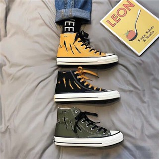 [ FREE SHIP ĐƠN 99K ]_Giày cv cao cổ rách giả hot hit .