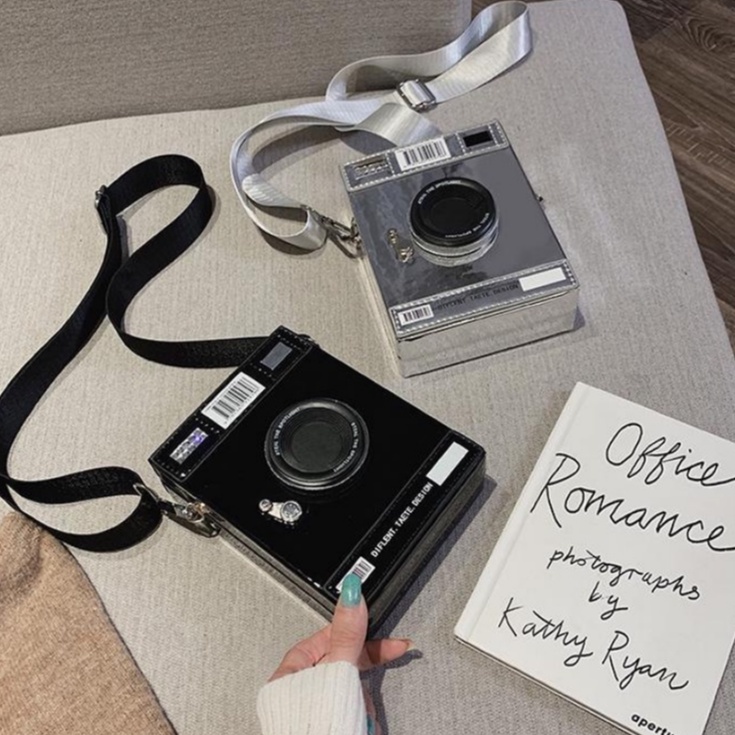 Túi Đeo Chéo Hình Máy Ảnh Thời Trang Xuân Hè Hàn Quốc 2022 Dành Cho Nữ