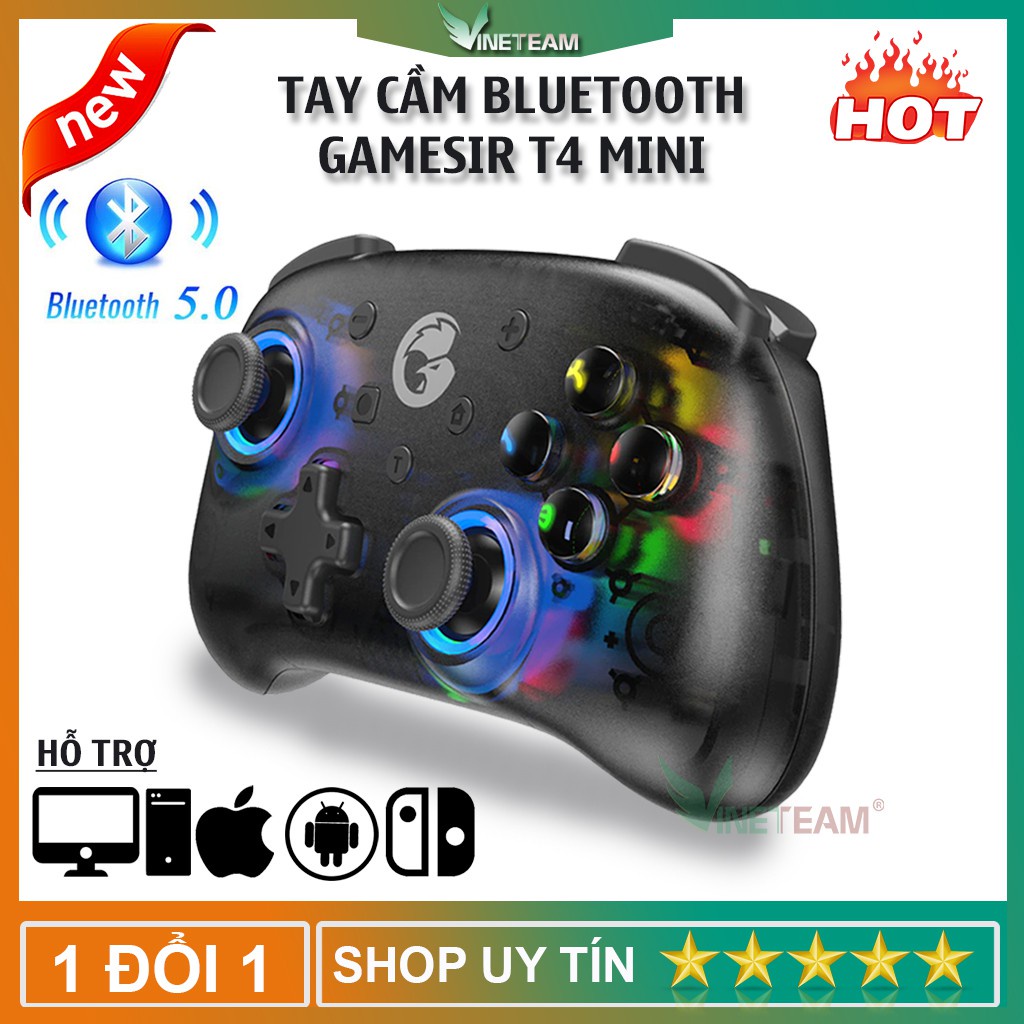 Gamesir T4 mini | Tay cầm chơi game cho Nintendo Switch Apple Arcade và MFi -dc4629