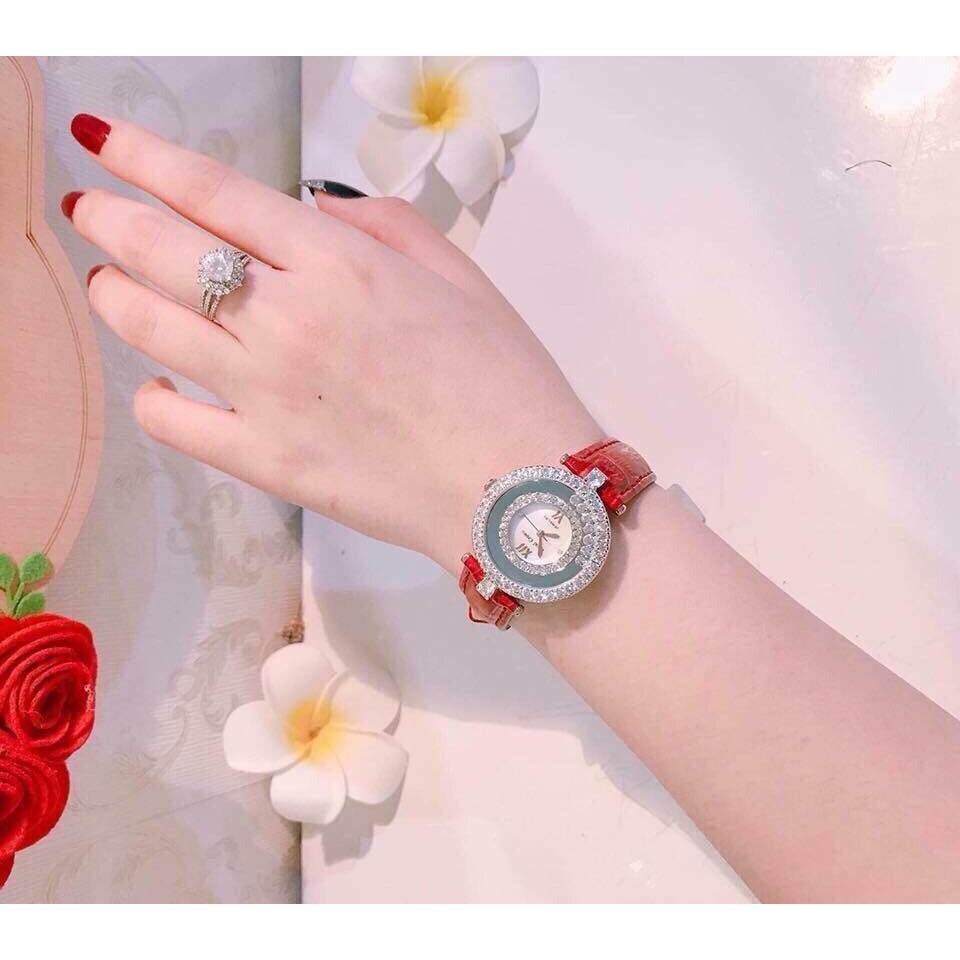 [Chính Hãng]Đồng Hồ Nữ Chính Hãng Dây Da Chống Nước Chống Xước Royal Crown 3628 | BigBuy360 - bigbuy360.vn