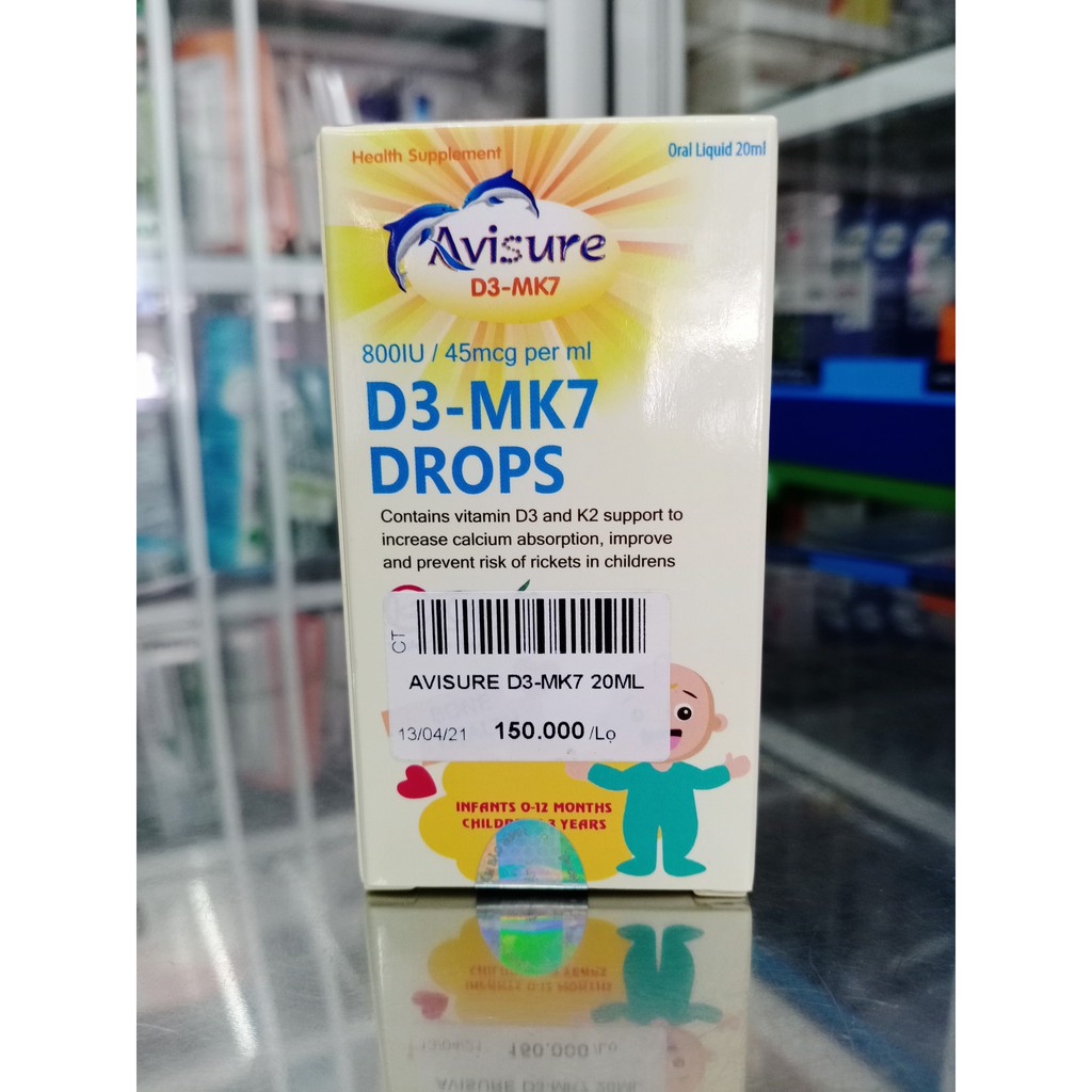 AVISURE D3-MK7 DROPS