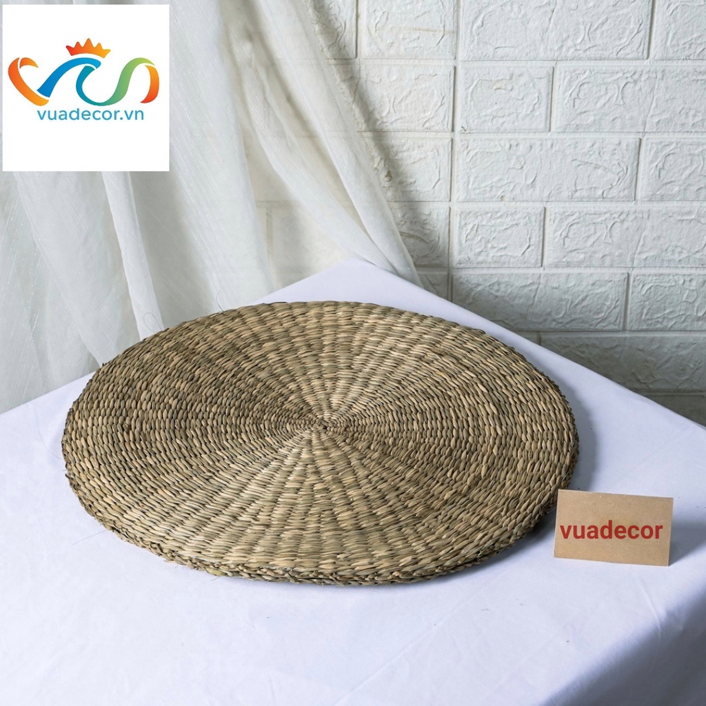 Đệm cói VUADECOR hình vuông kích thước 45x45cm