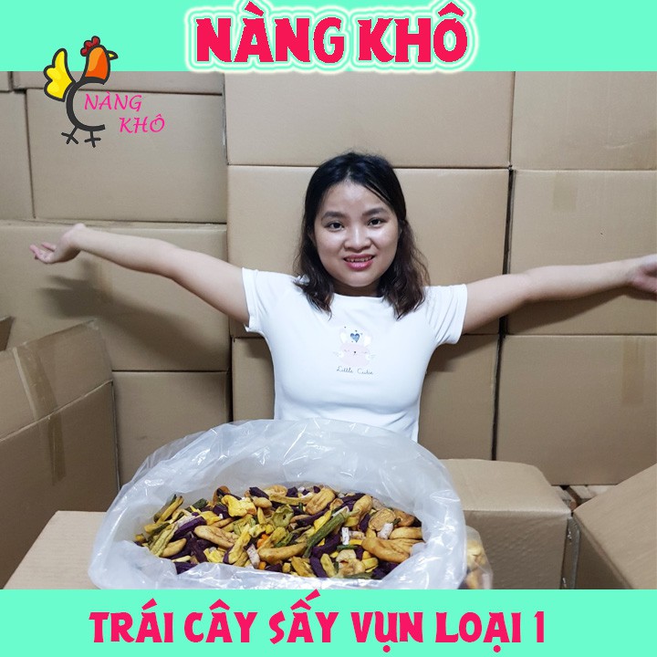 Trái Cây Sấy ( 500gr Thập Cẩm Sấy hàng vụn loại ngon đủ 10 vị ) | BigBuy360 - bigbuy360.vn