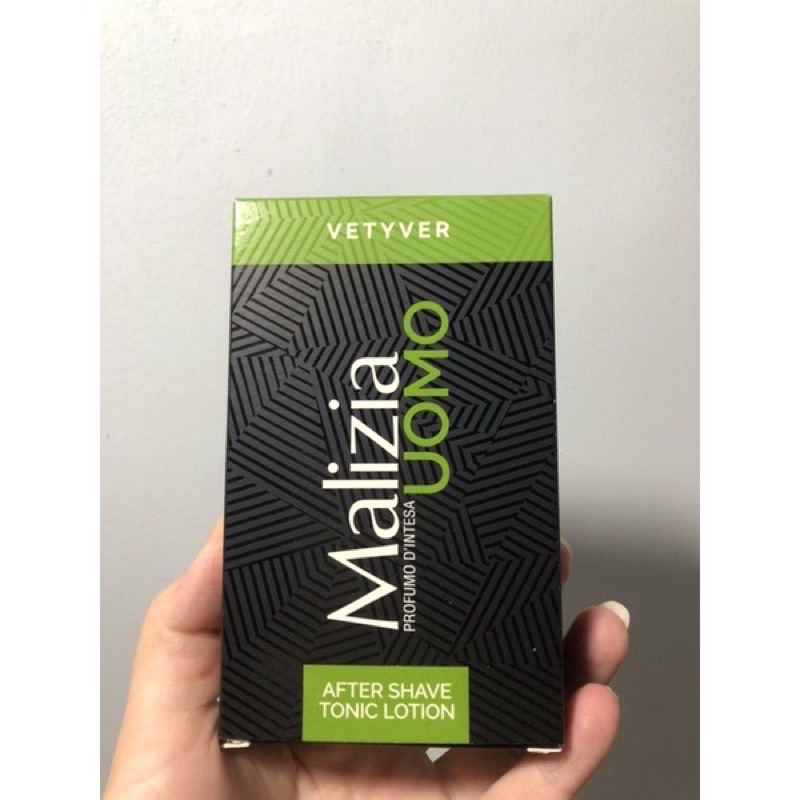 Nước dưỡng da sau cạo râu Malizia Vetyver After shave tonic Lotion 100ml