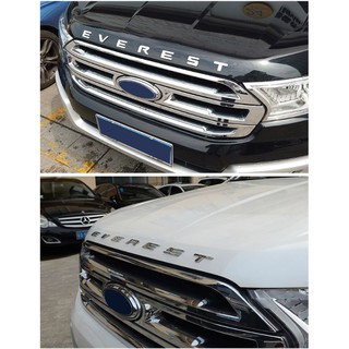 Bộ chữ everest dán trang trí xe ford everest