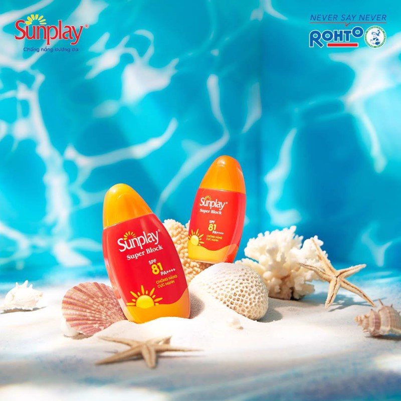 Sữa Chống Nắng Cực Mạnh Sunplay Super Block Kháng Nước Tốt Spf 81/Pa++++ 70g