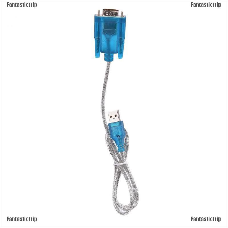 Fantastictrip 1.5m New USB to RS232 Serial 9 Pin DB9 Female Converter Adapter Cable Win XP 7 8 10