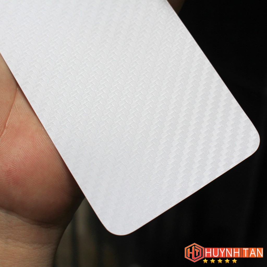 Miếng dán decal carbon mặt sau Oppo F9 / F9 Pro / Realme 2 Pro chống trầy mặt lưng, chống bám vân tay