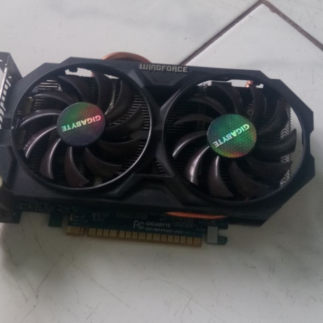 Gigabyte gtx 750ti oc 2gb ddr5