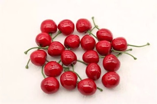 Trái cherry đỏ phụ kiện chụp ảnh sản phẩm