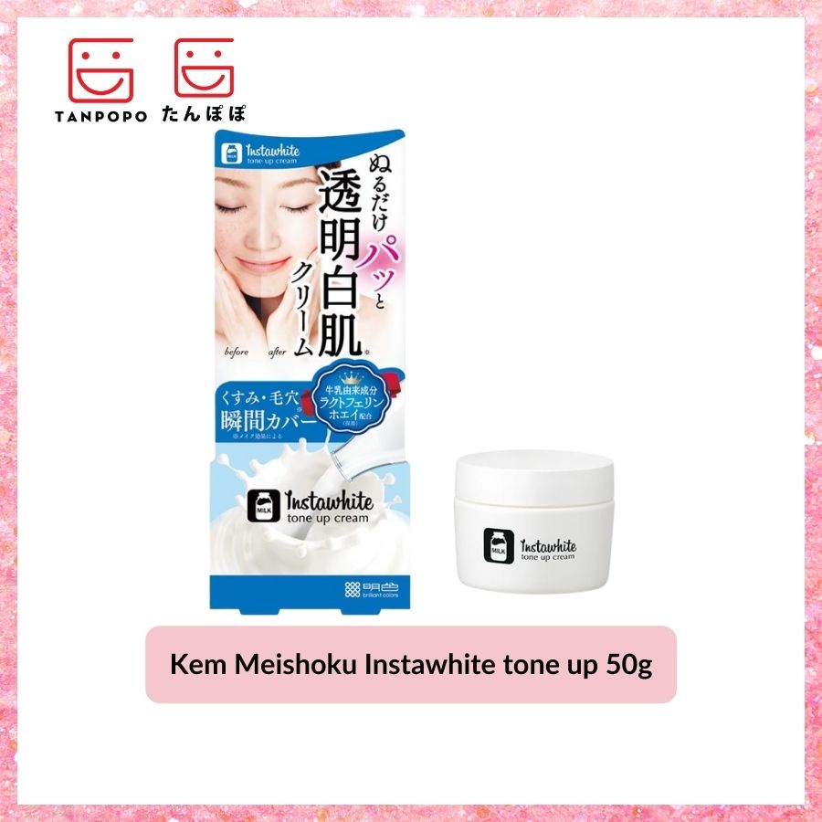 [Có sẵn] [Chính hãng] Kem Meishoku Instawhite tone up 50g