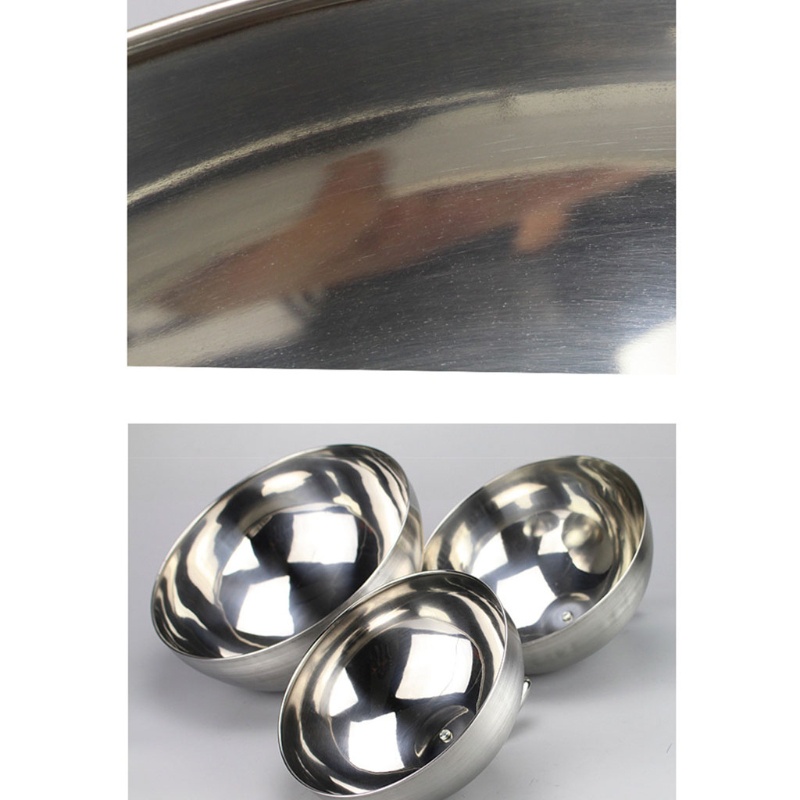 Nắp đậy thức ăn hình tròn chất liệu thép không gỉ chống dầu 20/ 24/ 26/ 28cm