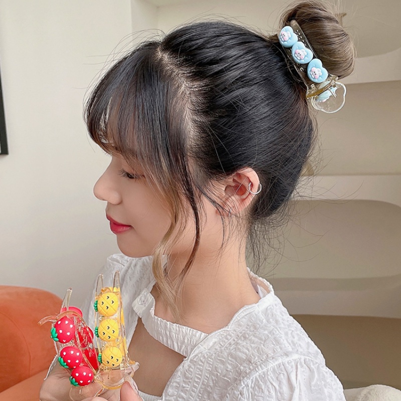 Kẹp Tóc Họa Tiết Trái Cây Thời Trang Hàn Quốc