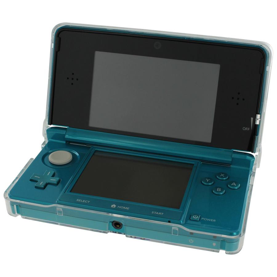 Ốp Case Crystal Trong Suốt Cho Nintendo 3DS (Nhỏ) Chống Xước Cao Cấp